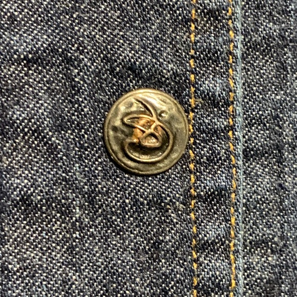 Christian Lacroix Bazaar Jean Western Button Down Designer 36 - Picture 8 of 9